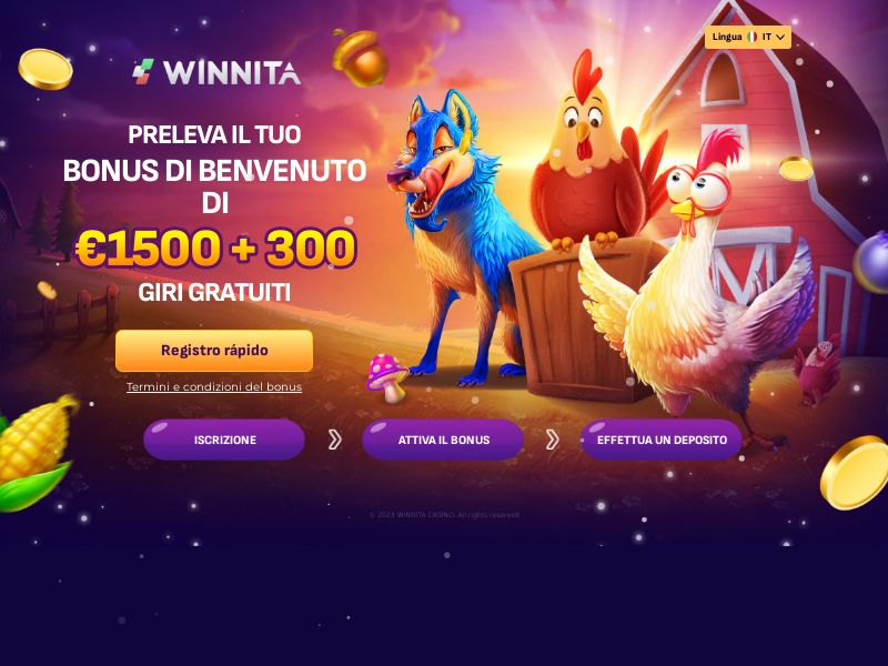 Scopri il Fascino di Winnita Casino Gioco e Divertimento Senza Fine Scopri il Fascino di Winnita Casino Gioco e Divertimento Senza Fine